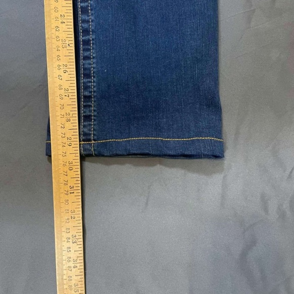 True Religion Billy Low Rise Straight Jeans Dark Wash Mens 29 Whiskering - Picture 5 of 9